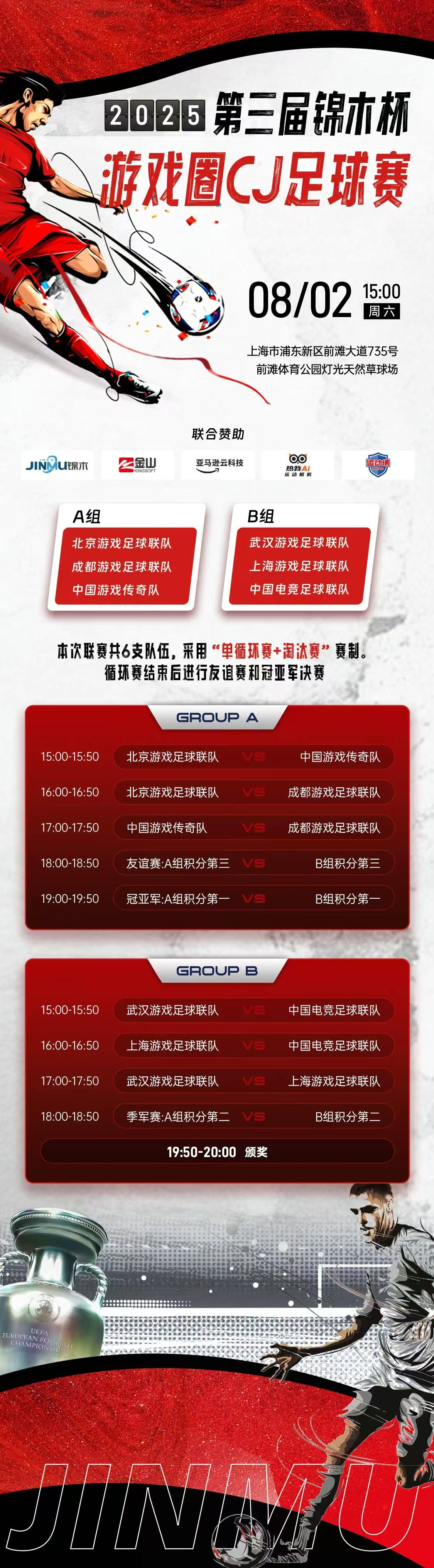 绿茵逐梦,荣耀加冕!第三届 “锦木杯” 游戏圈 CJ 足球赛圆满落幕